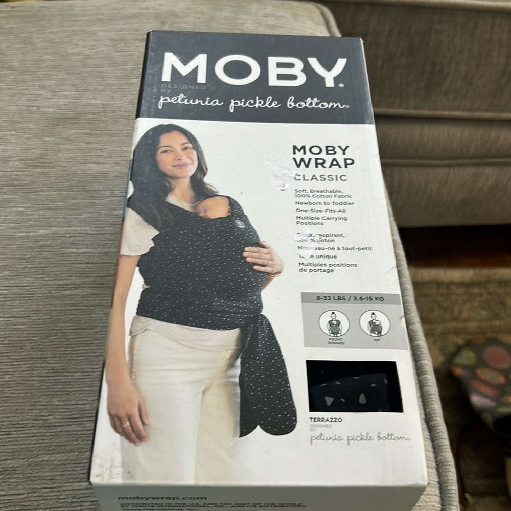 New in box Moby by Petunia Pickle Bottom